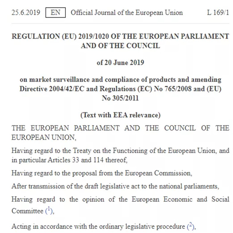 A partir del 16 de julio, los productos CE exportados a la UE serán ilegales sino tienen esto.